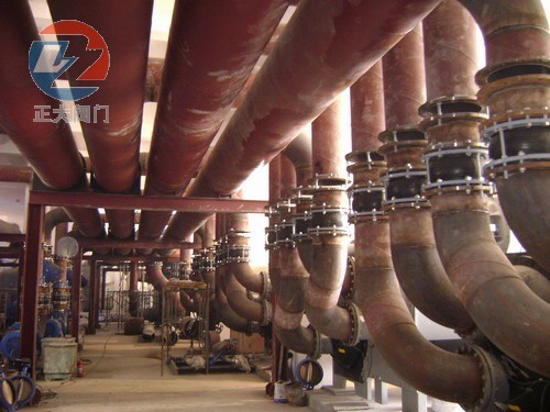 客戶案例:我公司軟接頭在某大型小區泵房使用現場